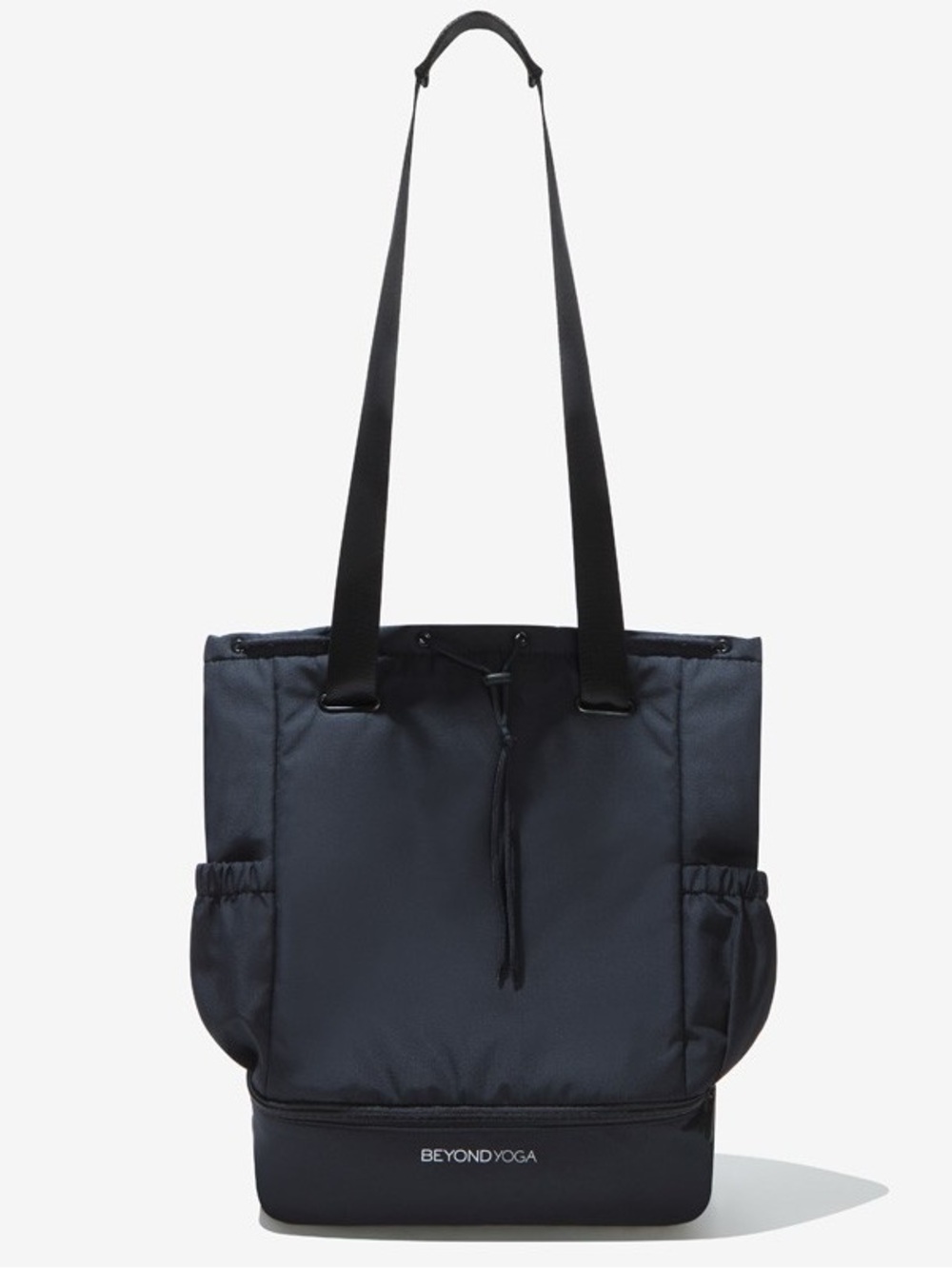 Beyond Yoga Navy and Black Convertible Tote